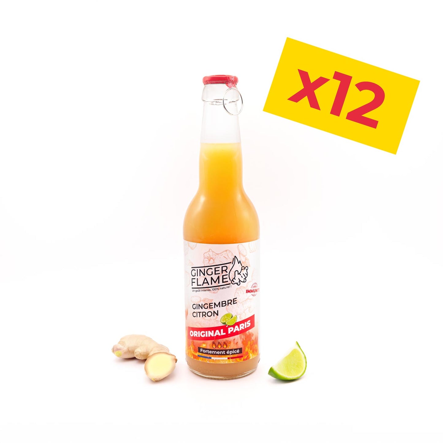 GINGERFLAME ORIGINAL PACK DE 12x33cl 🔥🔥🔥