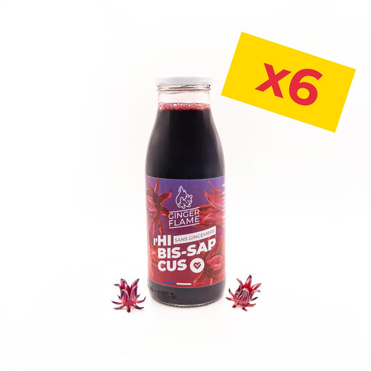 Boisson Hibiscus - Bissap Doux - 6 Pack
